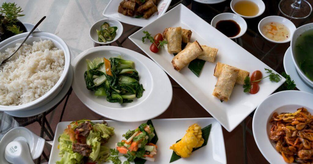 découvrez la fraîcheur des spring rolls, ces délicieuses rouleaux de printemps garnis de légumes croquants et de protéines savoureuses. parfaits en entrée ou en en-cas, nos spring rolls sont une invitation à un voyage gustatif à travers la cuisine asiatique.