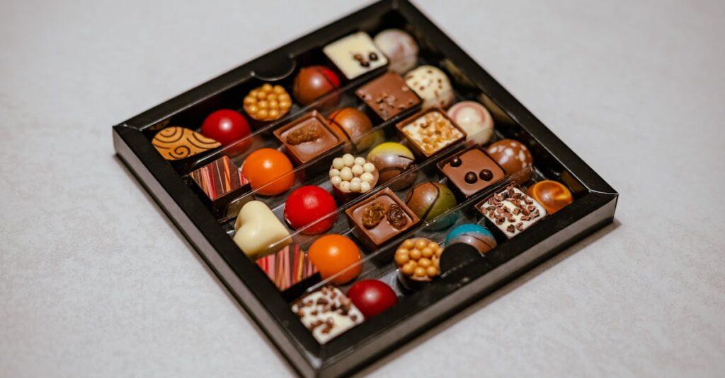 découvrez l'univers délicieux des pralines, ces douceurs sucrées qui allient saveurs et textures. que vous soyez amateur de chocolat, de fruits secs ou de caramel, nos pralines artisanales vous promettent une expérience gustative unique et raffinée.