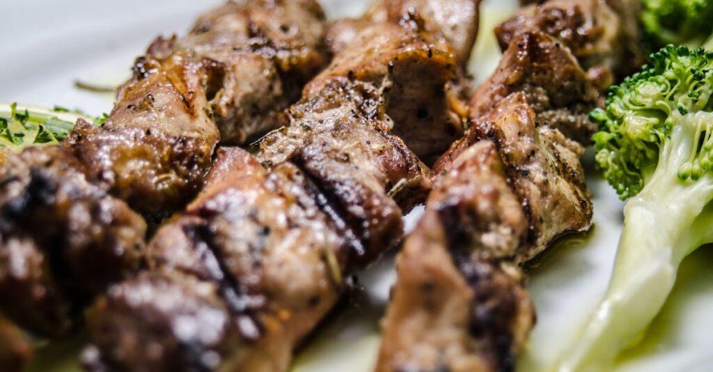 découvrez nos délicieuses brochettes de poulet épicées, parfaites pour une explosion de saveurs lors de vos barbecues et repas entre amis. un mélange succulent d'épices pour une expérience culinaire inoubliable.