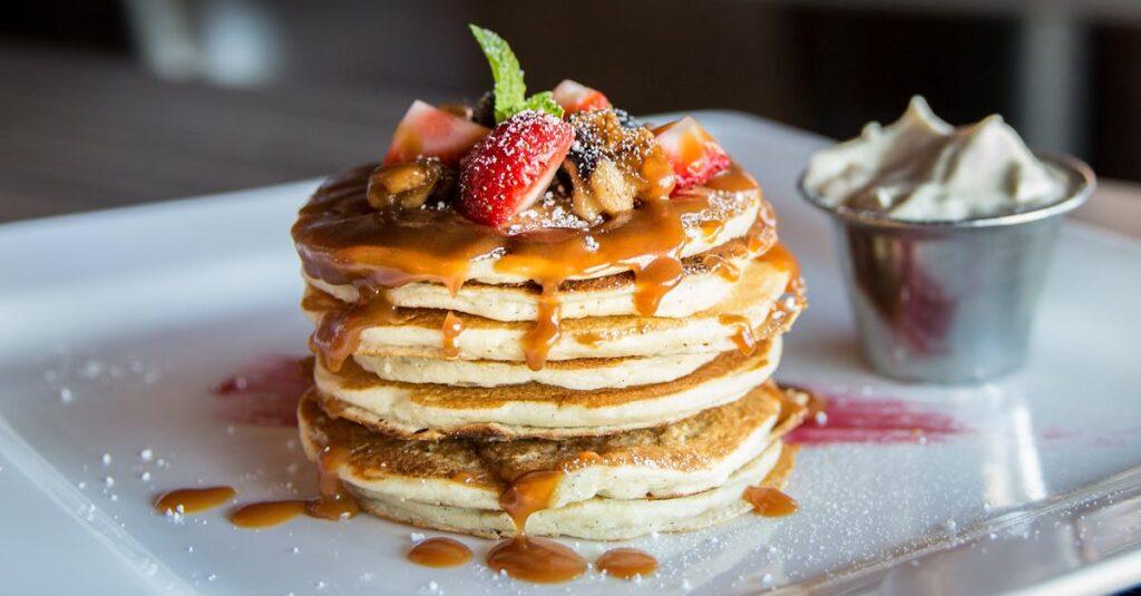 découvrez une délicieuse recette de pancakes aux épinards, alliant saveur et santé. parfaits pour le petit-déjeuner ou un brunch, ces pancakes moelleux et colorés séduiront toute la famille. faciles à préparer, ils sont aussi une excellente façon d'incorporer des légumes dans votre alimentation.