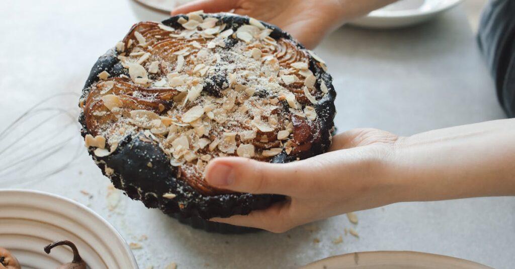 découvrez notre délicieuse tarte poire gorgonzola, un mélange parfait de douceur fruitée et de saveur crémeuse. idéale en entrée ou en plat principal, cette recette élégante ravira vos convives lors de vos repas.