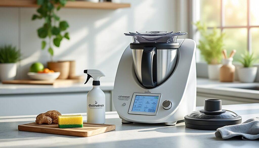 découvrez nos conseils pratiques pour désinfecter efficacement votre thermomix après la préparation d'aliments crus. assurez-vous d'une hygiene parfaite avec nos étapes simples et sécurisées.