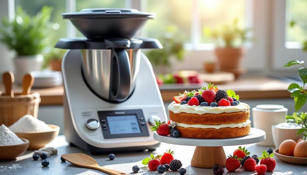 découvrez comment préparer un délicieux naked cake avec votre thermomix. suivez nos étapes simples et astuces pour réaliser un gâteau sans glaçage, garni de fruits frais et de crème. parfait pour toutes vos occasions spéciales !