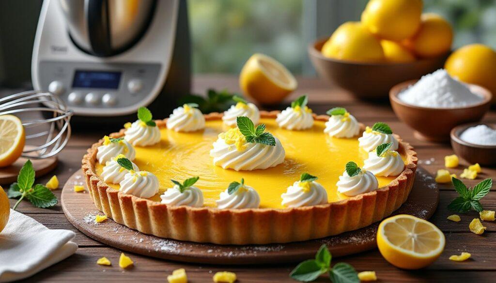 découvrez notre guide complet pour réussir une délicieuse tarte au citron au thermomix. que vous soyez un chef expérimenté ou un cuisinier novice, suivez nos conseils et astuces pour garantir un résultat parfait à chaque fois. éveillez vos papilles avec cette recette simple et savoureuse, idéale pour toutes les occasions.