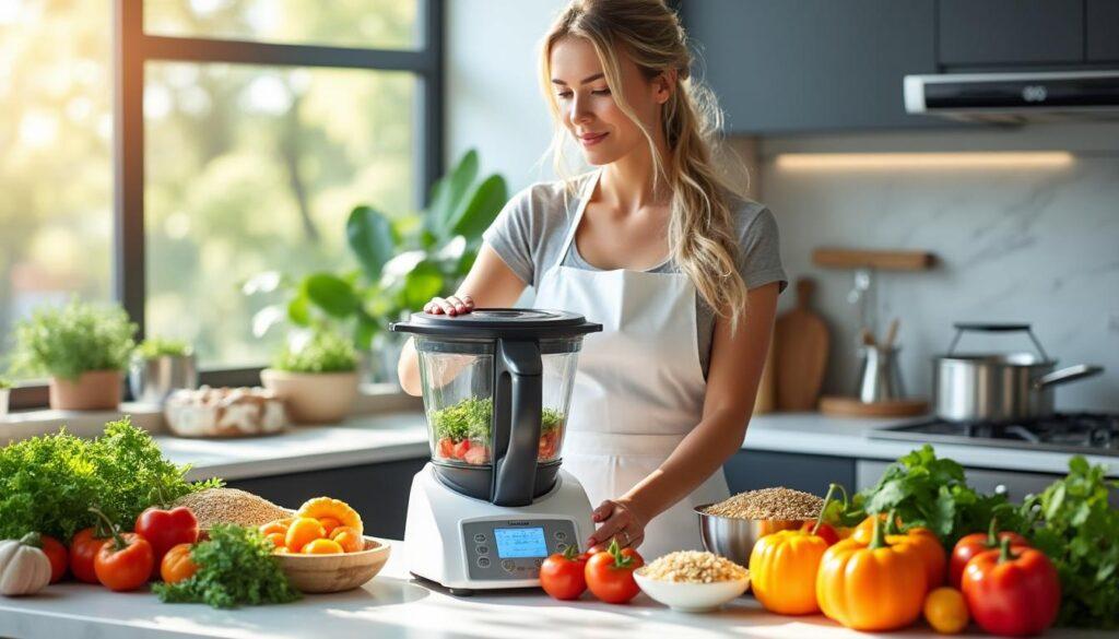 découvrez comment le thermomix facilite le batch cooking en vous permettant de préparer des repas délicieux et variés en un minimum de temps. évitez le stress en planifiant vos repas à l'avance et en utilisant cet appareil multifonction pour gagner du temps en cuisine.