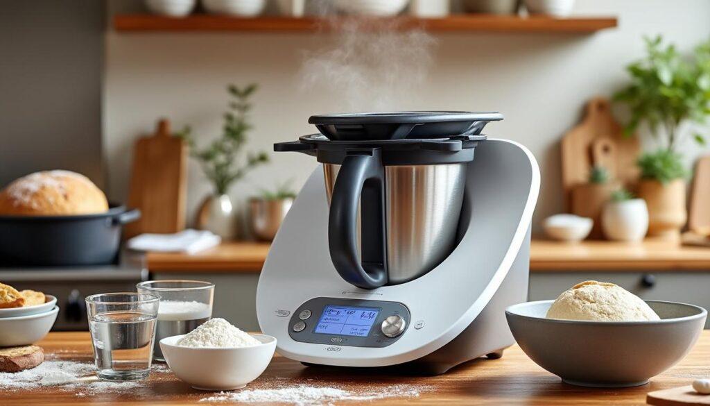 apprenez à préparer un pain cocotte croustillant et savoureux facilement avec votre thermomix. découvrez nos astuces pour réussir la cuisson et obtenir une mie moelleuse à chaque fois !