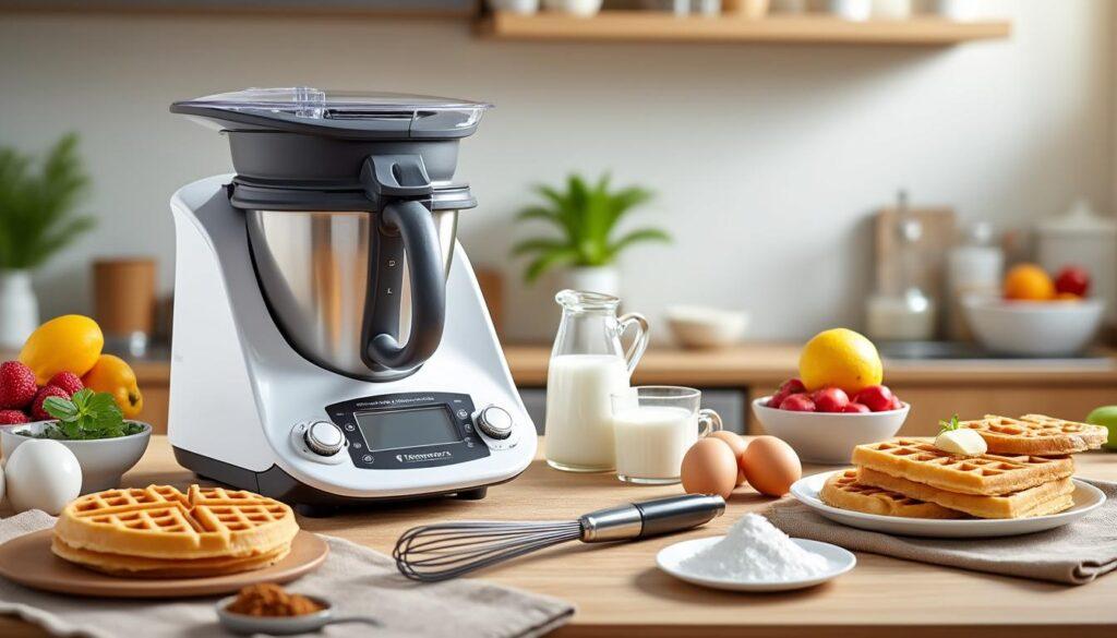 découvrez comment préparer une pâte à gaufre parfaite avec le thermomix : ingrédients, étapes clés et astuces pour des gaufres croustillantes et moelleuses.