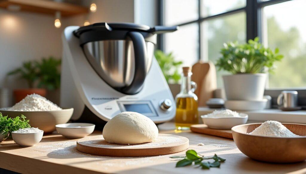 apprenez à réaliser facilement une pâte à pizza sans gluten avec votre thermomix. suivez nos astuces et conseils pour une pâte savoureuse, moelleuse et adaptée à tous les régimes alimentaires !