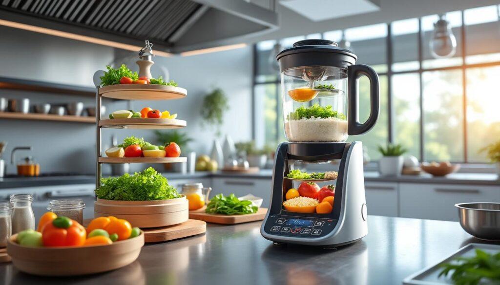 découvrez comment optimiser la cuisson multi-niveaux avec le thermomix pour gagner du temps et réaliser plusieurs plats simultanément, tout en conservant saveur et qualité nutritionnelle.