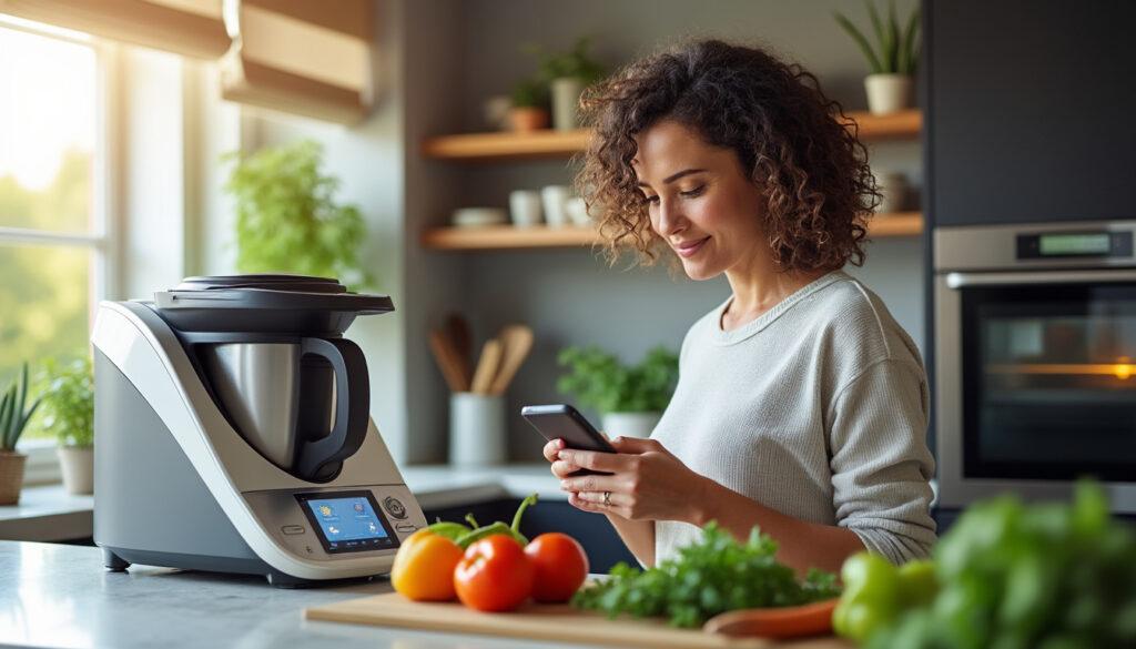 découvrez comment synchroniser facilement votre thermomix avec l'application mobile pour profiter de toutes les fonctionnalités connectées et simplifier vos recettes au quotidien.
