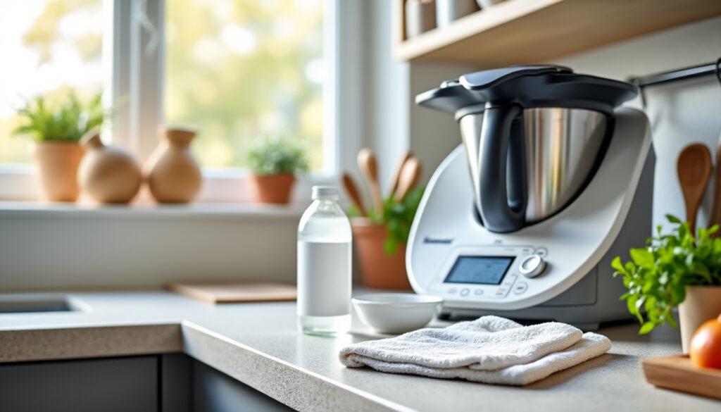 découvrez si nettoyer votre thermomix avec du vinaigre blanc est une bonne idée : conseils, avantages, précautions et astuces pour entretenir votre appareil en toute sécurité.