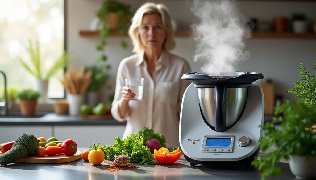 découvrez les étapes à suivre si votre thermomix surchauffe : conseils, précautions et solutions pour résoudre ce problème et assurer la sécurité de votre appareil de cuisine.