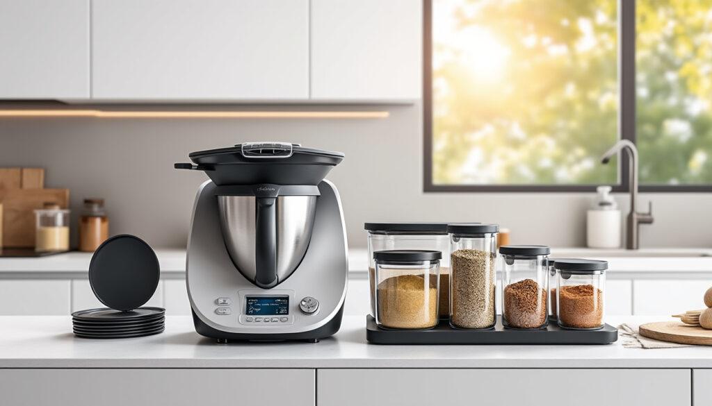 découvrez quels accessoires de rangement choisir pour votre thermomix afin d’optimiser l’espace, organiser vos ustensiles et préserver votre robot culinaire en toute simplicité.