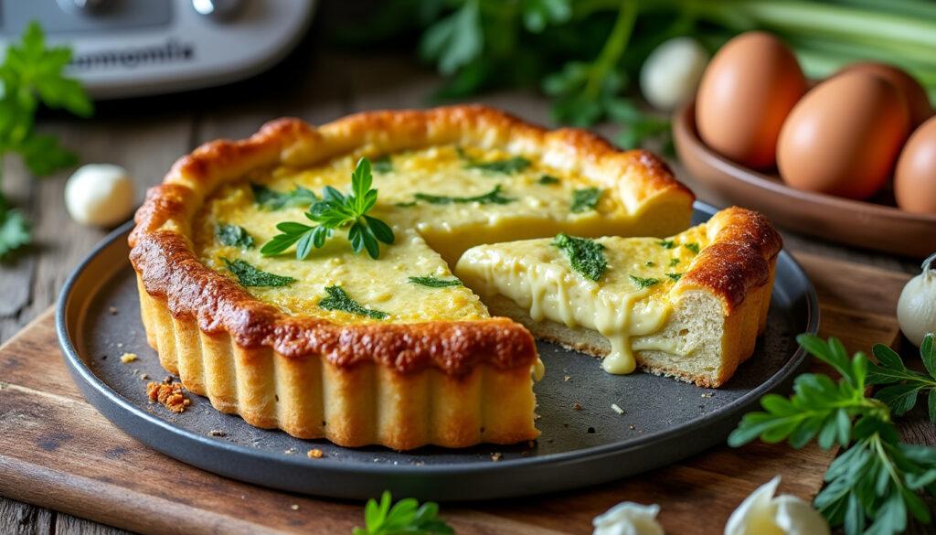 découvrez comment préparer facilement une délicieuse tarte aux poireaux au thermomix. suivez notre recette étape par étape pour obtenir un plat savoureux, parfait pour vos repas en famille ou entre amis.