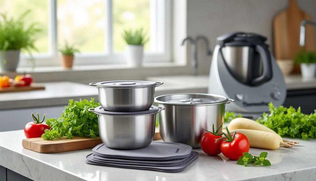 découvrez quels accessoires de cuisson vapeur choisir pour votre thermomix : conseils, comparatifs et astuces pour une cuisine saine et savoureuse.