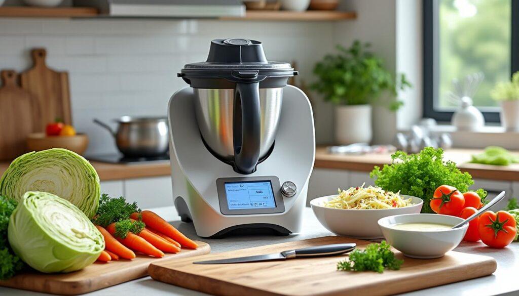 découvrez comment réaliser un coleslaw parfait avec votre thermomix : des étapes simples, des ingrédients frais et des astuces pour une salade croquante et savoureuse à chaque fois !