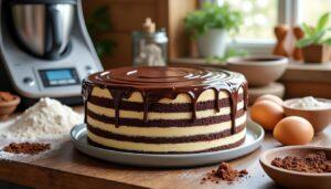 apprenez à réaliser facilement un délicieux zebra cake au thermomix. suivez notre recette étape par étape pour un gâteau marbré moelleux et visuellement impressionnant. parfait pour régaler petits et grands !