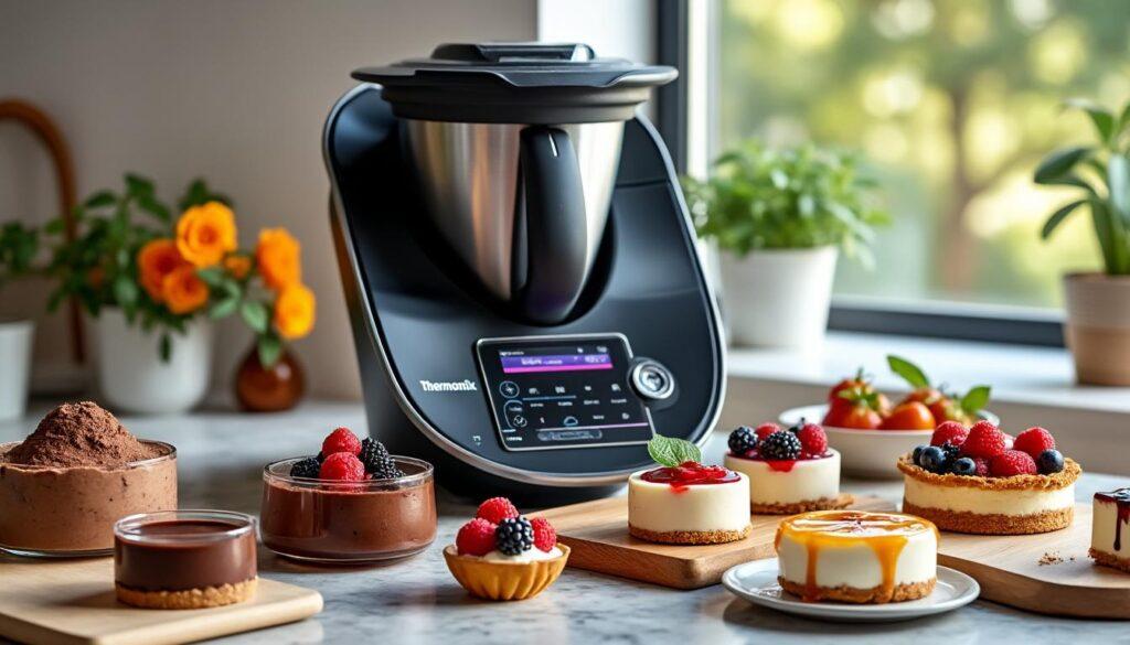 explorez notre sélection des meilleures recettes de desserts à réaliser facilement avec votre thermomix : des idées gourmandes, simples et rapides pour régaler petits et grands.