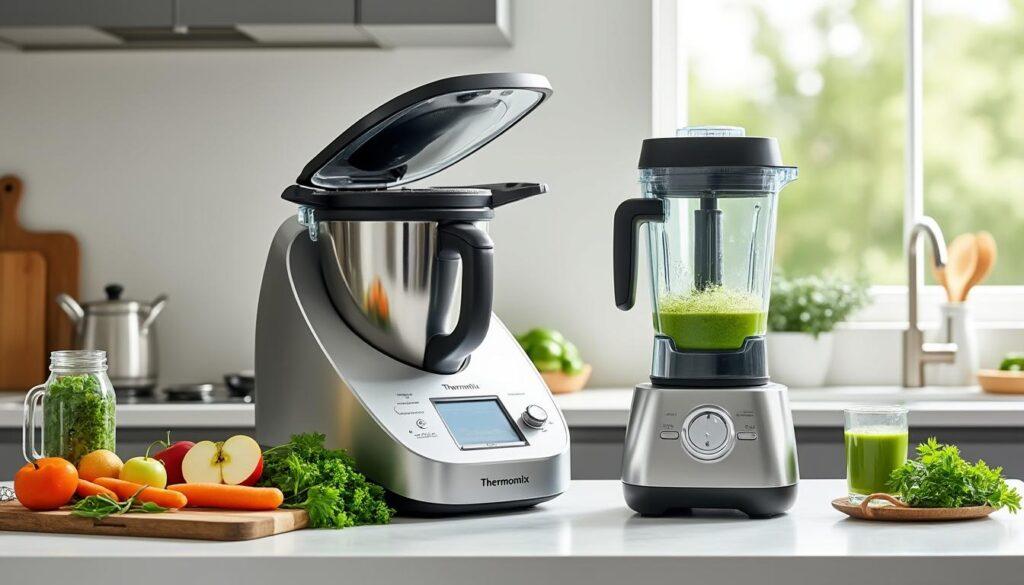 Est-ce que le Thermomix peut remplacer un blender classique ? découvrez si le thermomix peut vraiment remplacer un blender classique pour vos préparations culinaires quotidiennes et quelles sont les différences clés entre ces deux appareils.