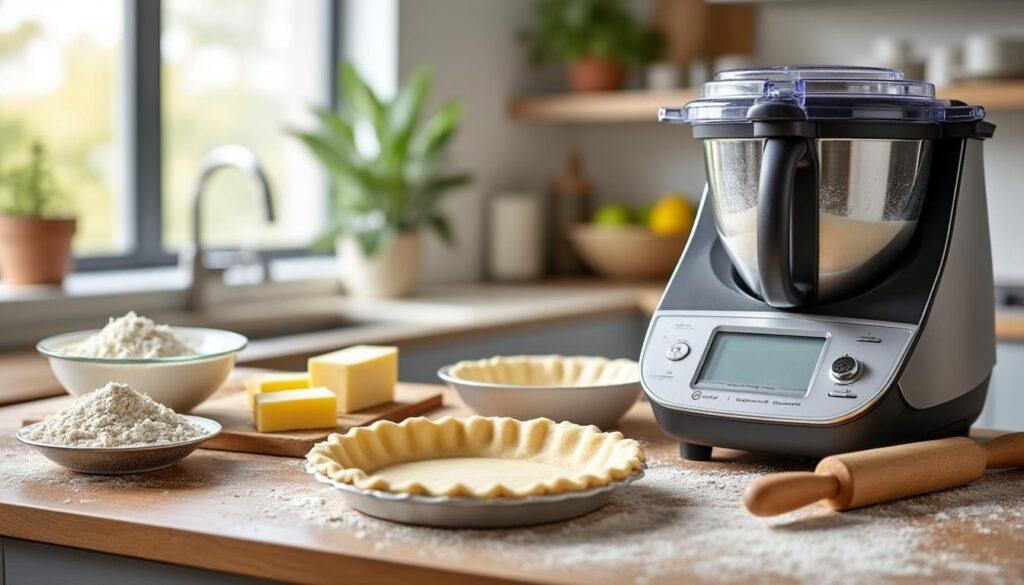 découvrez comment préparer facilement une pâte à tarte sans gluten au thermomix grâce à notre recette détaillée et à nos astuces pour une pâte savoureuse et réussie à tous les coups.