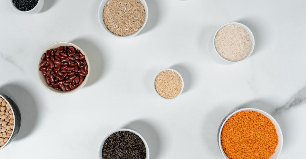 découvrez nos recettes savoureuses à base de riz et de légumineuses pour une alimentation saine et équilibrée.