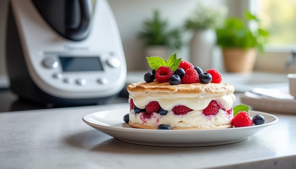 découvrez notre guide simple et rapide pour préparer un délicieux vacherin au thermomix. suivez nos étapes faciles pour réussir ce dessert glacé parfait en toute simplicité.