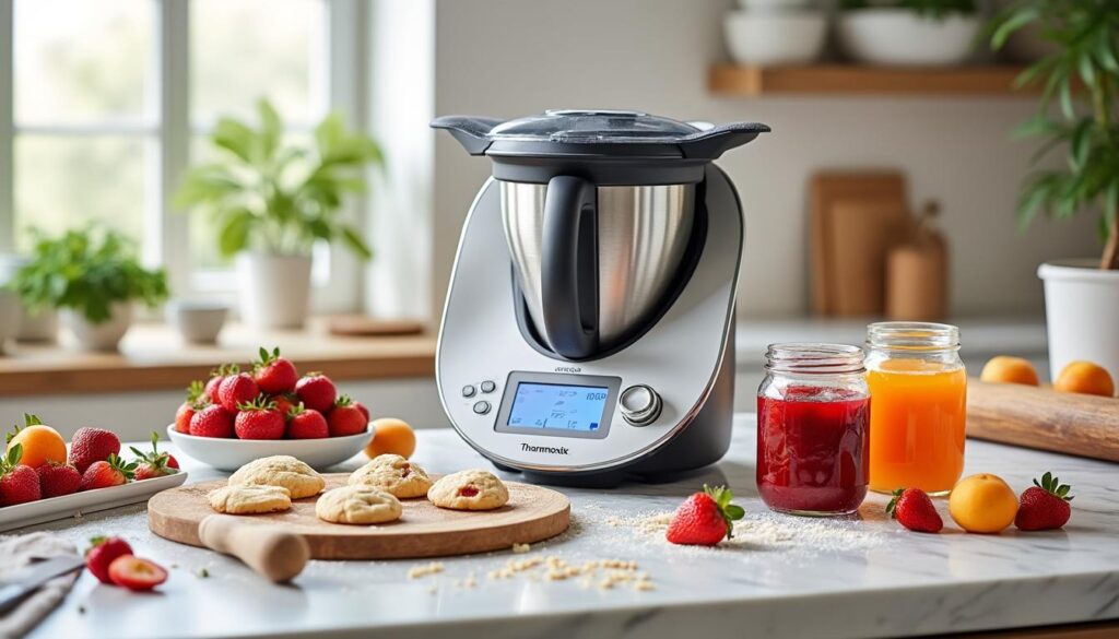 apprenez à préparer des sables à la confiture savoureux et faciles à réaliser grâce à votre thermomix. suivez notre recette étape par étape pour un résultat parfait.