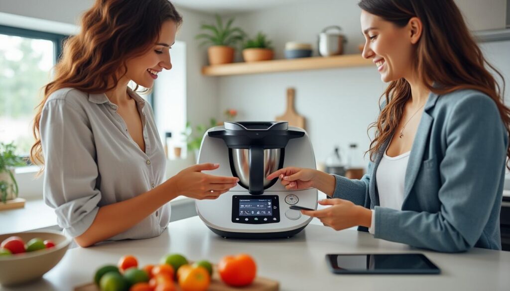 découvrez si vous pouvez prêter votre thermomix et partager votre compte cookidoo avec une autre personne, ainsi que les règles et conditions associées.