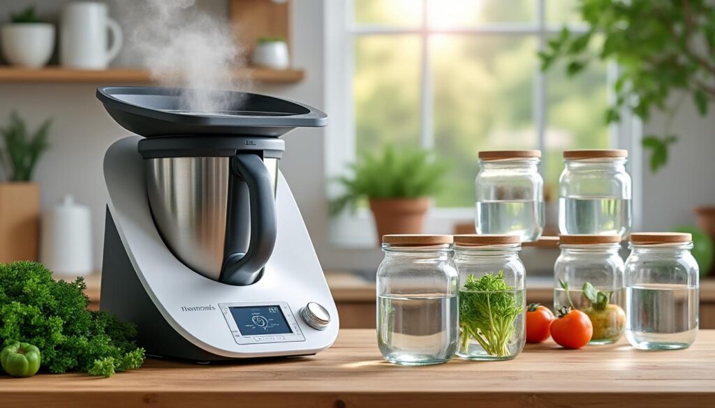 Peut-on utiliser le Thermomix pour stériliser des bocaux ? découvrez si le thermomix peut être utilisé pour stériliser des bocaux et assurez la sécurité de vos conserves maison grâce à nos conseils pratiques.