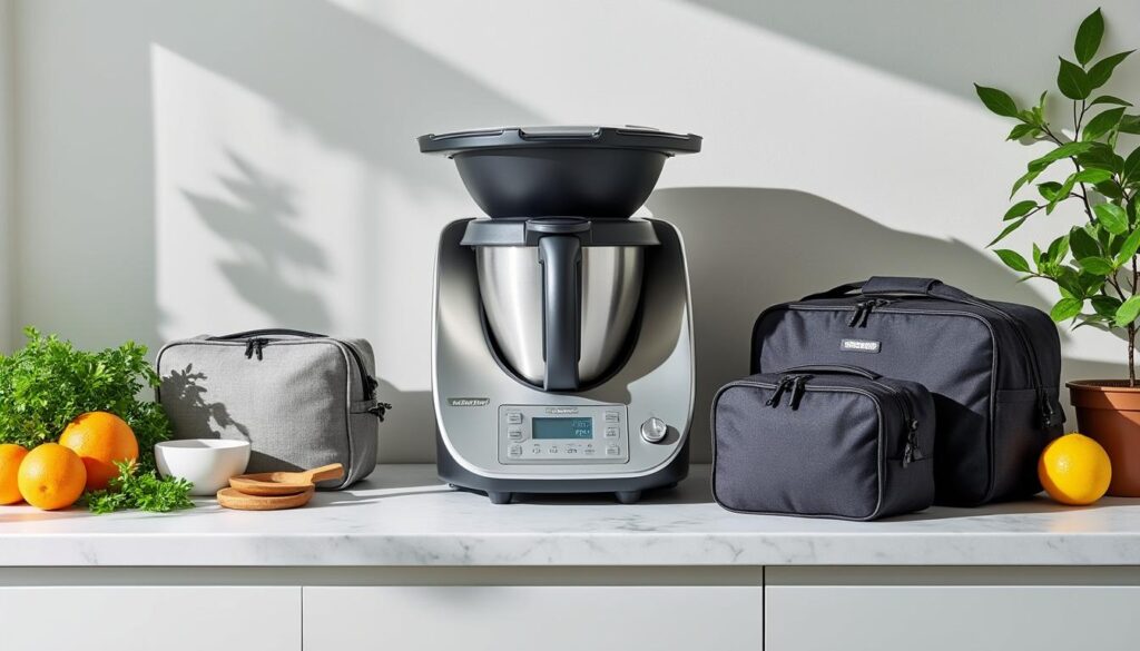 Quels sont les meilleurs sacs de rangement pour Thermomix ? découvrez notre sélection des meilleurs sacs de rangement pour thermomix, alliant praticité et protection pour garder votre appareil en parfait état.