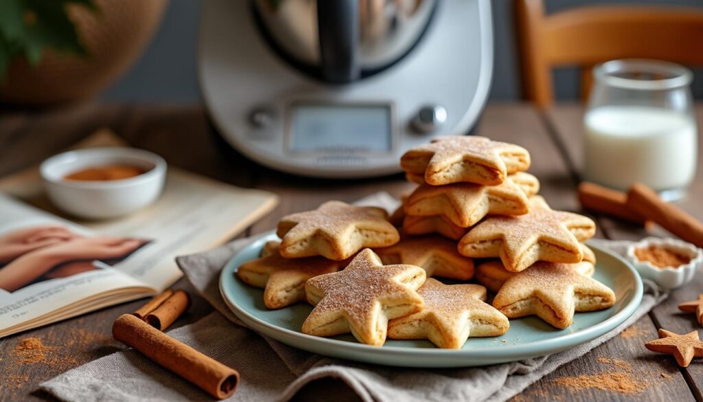 découvrez la recette facile des étoiles à la cannelle au thermomix et savourez ces délicieuses douceurs parfumées, parfaites pour toutes les occasions.