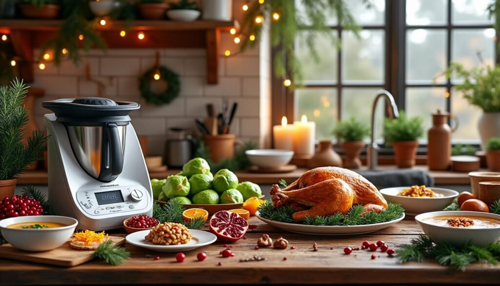 découvrez des recettes de saison délicieuses et faciles à préparer avec votre thermomix pour un noël inoubliable en famille.
