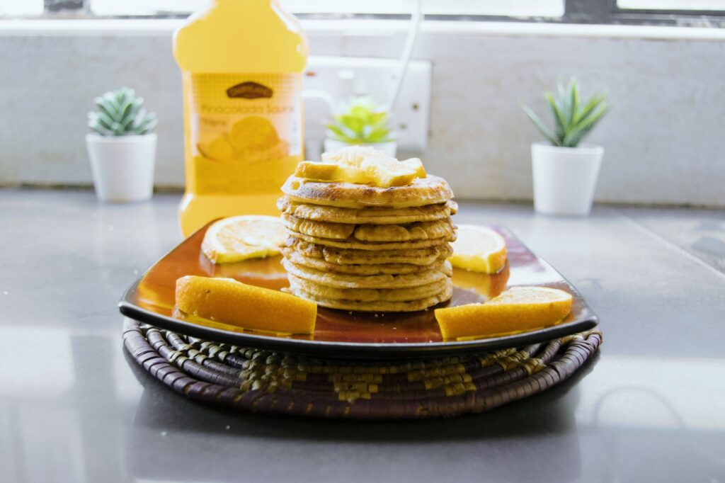 Photo En Gros Plan De Crêpes
